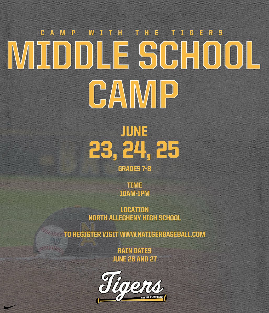 Youth Camp: 13 Spots Remaining 
Middle School: 19 Spots Remaining