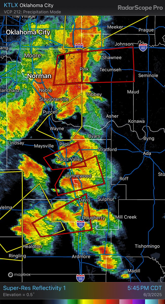 storm chasers: Oklahoma only produces after dark now

Oklahoma: and I took that personally