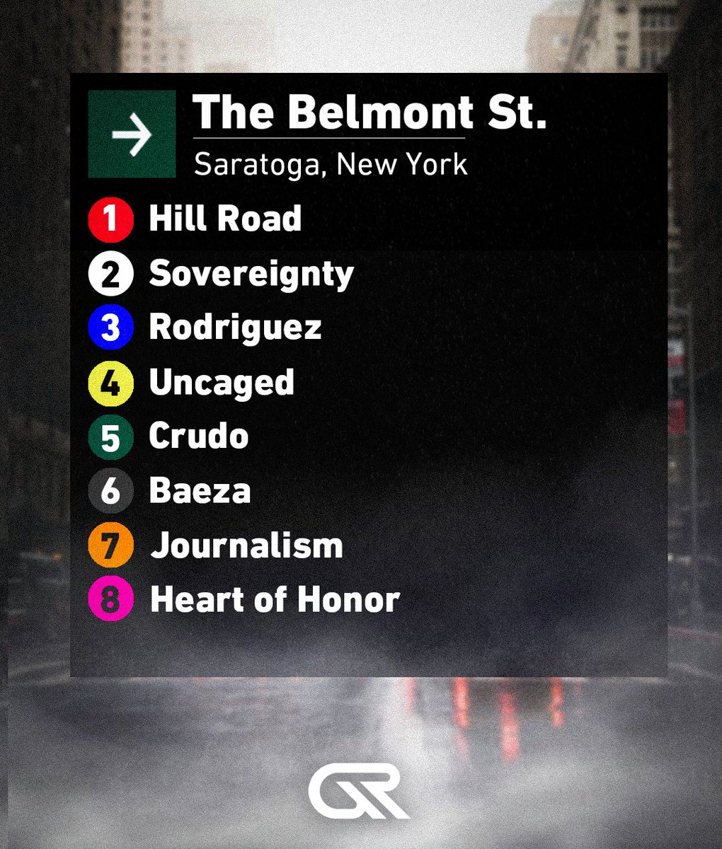 The Belmont Stakes lineup is here 🔥🗽