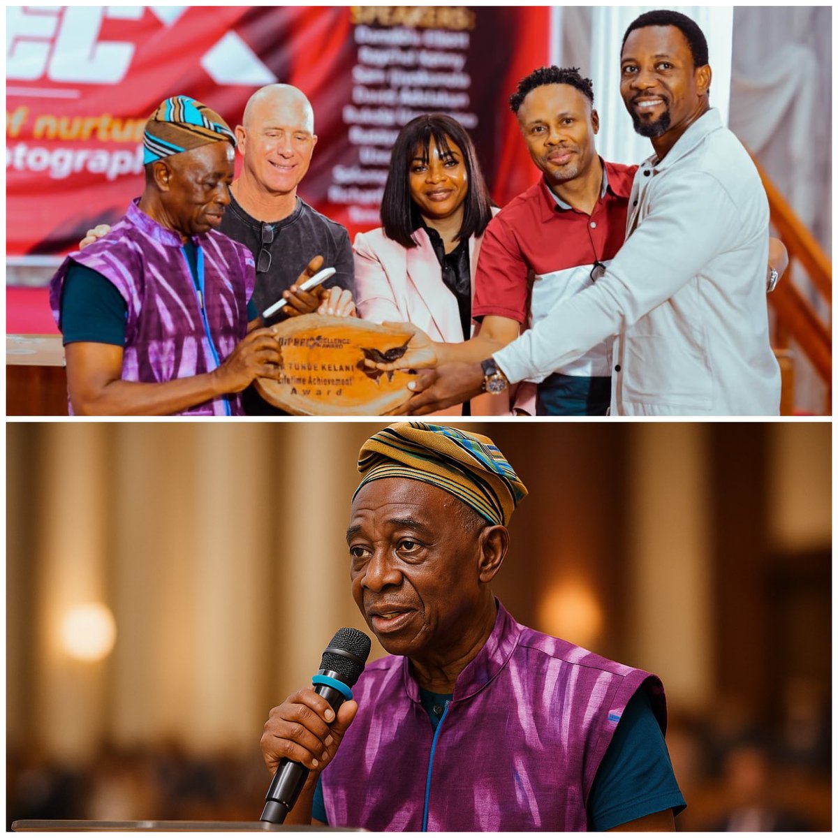 tkelani's tweet image. LIFETIME HONOUR THROUGH THE LENS
Two days ago, I was deeply honoured to receive the Lifetime Achievement Award for Impact Through Visual Storytelling at the 10th edition of NiPHEC – the Nigerian Photography Expo & Conference.
From capturing still images of everyday life in…