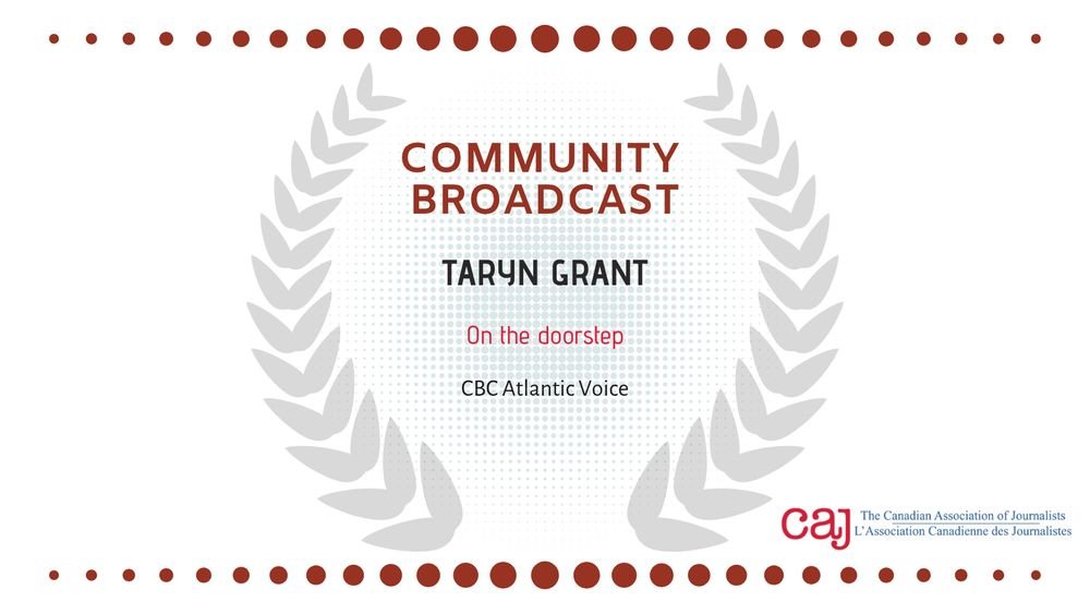 Congrats to <a href="/tarynalgrant/">Taryn Grant</a>