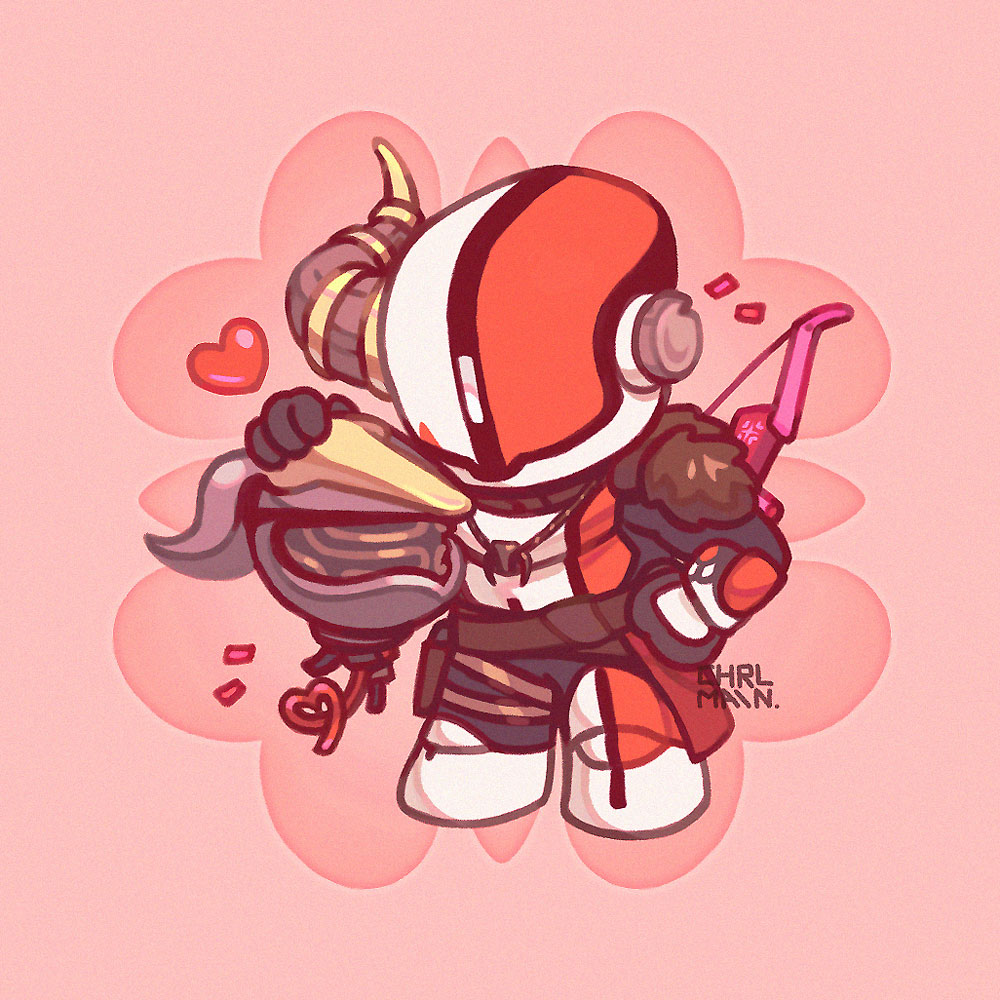 chrlmain's tweet image. #destiny2art