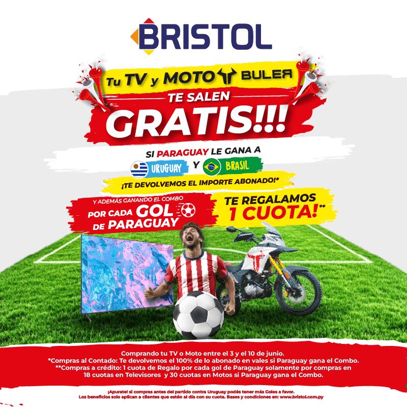 La Albirroja cada vez más cerca de volver al mundial!! Este combo será clave. Para ello hay que vencer a Charrúas y Verdeamarelos. 
Si todo eso se da, la clasificación al Mundial 2026 ¡la podes festejar con Bristol!
Si vos sos un Cazador de Utopía, no te podés perder esta promo!