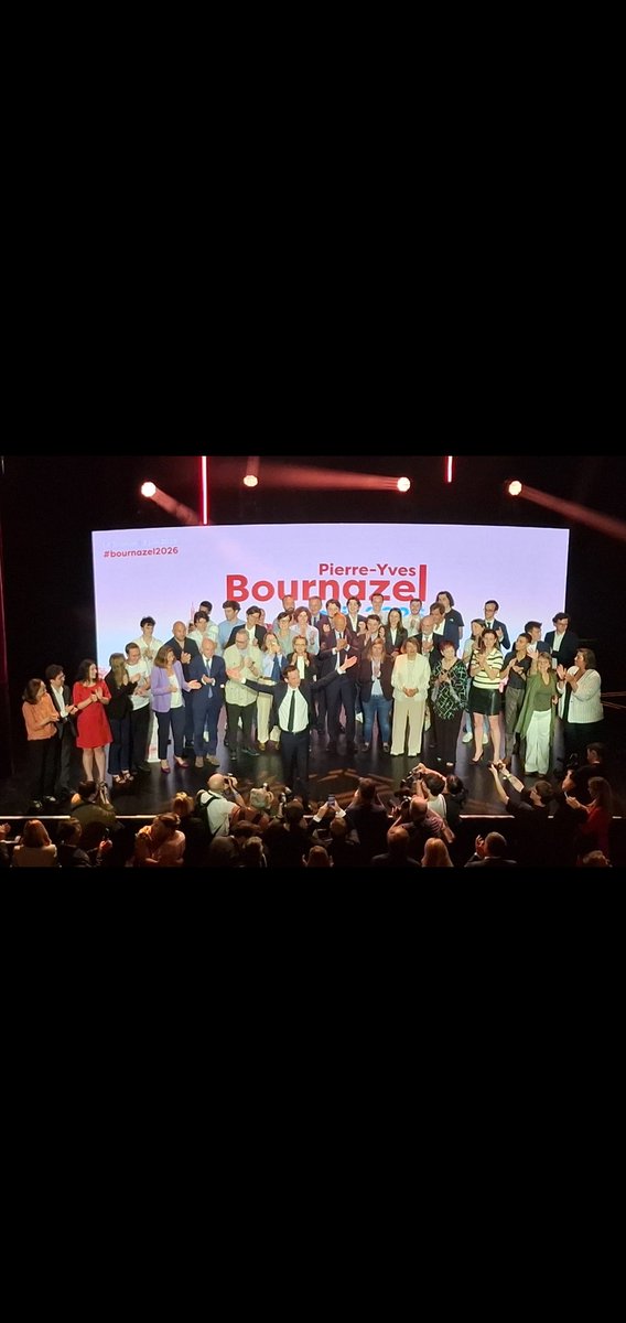 Parce que c'était lui,
Parce que c'est Paris !

Splendide lancement de campagne de <a href="/pybournazel/">PierreYves Bournazel</a> en présence d'<a href="/EPhilippe_LH/">Edouard Philippe</a>, <a href="/lecocqcharlotte/">Charlotte Parmentier Lecocq</a>, <a href="/CBeaune/">Clément Beaune</a> &amp; de nombreux élus et personnalités.

Un Maire de Paris est né ce soir !
<a href="/Bournazel2026/">Bournazel pour Paris</a>