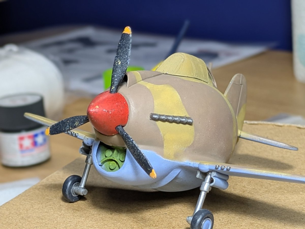 Not quite finished, but getting there. 
#EggPlane
#JFFscalemodels