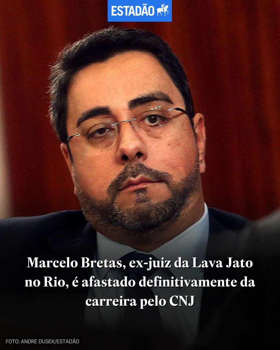 Por 13 votos a 0, magistrado que conduziu a operação no Rio de Janeiro foi aposentado compulsoriamente

🔗 Leia a matéria completa no site do Estadão &gt; bit.ly/3Zb6Abt
