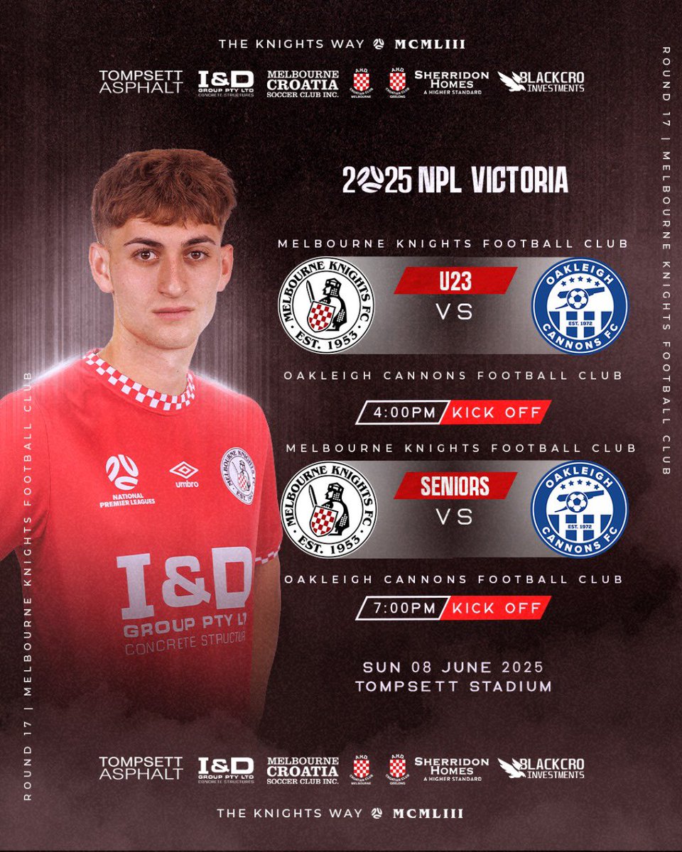 St Albans Dinamo, Dandenong City, North Geelong Warriors and Strathmore Split members have free entry this weekend 🤝 

Fans just need to show their 2025 membership card to access Tompsett Stadium on Sunday 🎟️ 

#MKFC