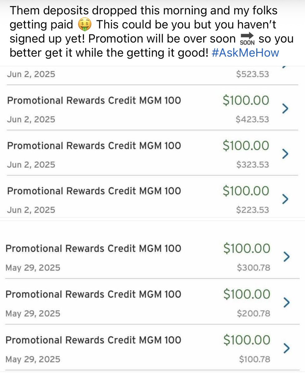 LondynDior4's tweet photo. Free 2k everyone is getting u can too screenshots below ! 

My clients all was paid ! And myself takes 5 mins to sign up ! https://t.co/kZrz0VKVVH