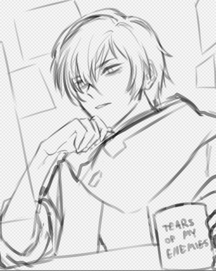 starbights's tweet image. asimov pgr sketch