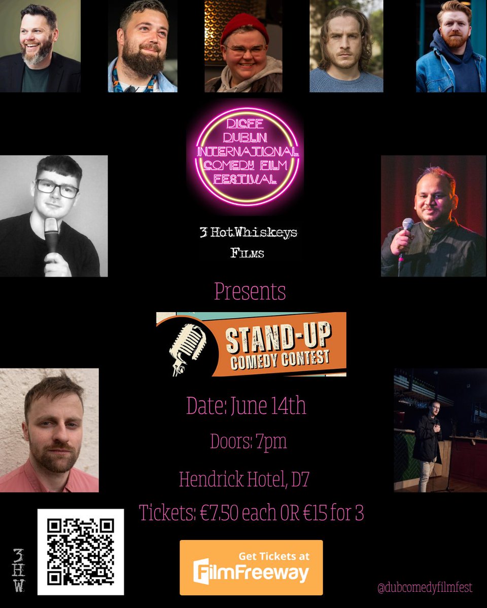 Dublin International Comedy Film Festival DICFF (@dublin_comedy) on Twitter photo 2nd DICFF Stand-Up Heat of 2025
June 14th
<a href="/Hendricksmithf1/">Hendricksmithfield</a>
7pm
TKTS: €7.50 each OR €15 for 3
Buy tkts here:
filmfreeway.com/DublinInternat…
#irishcomedy 2nd DICFF Stand-Up Heat of 2025
June 14th
<a href="/Hendricksmithf1/">Hendricksmithfield</a>
7pm
TKTS: €7.50 each OR €15 for 3
Buy tkts here:
filmfreeway.com/DublinInternat…
#irishcomedy