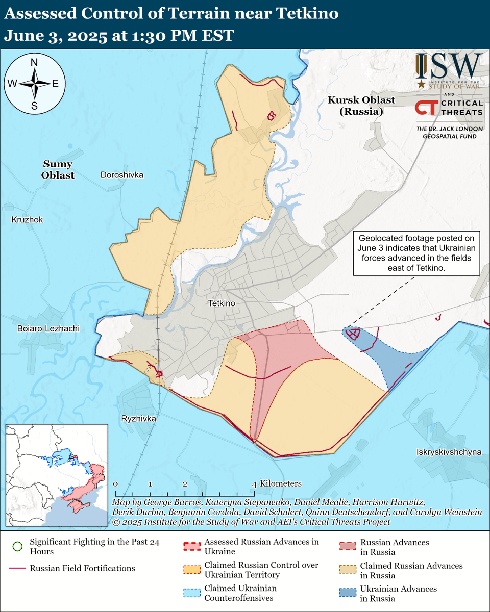 Institute for the Study of War tweet media