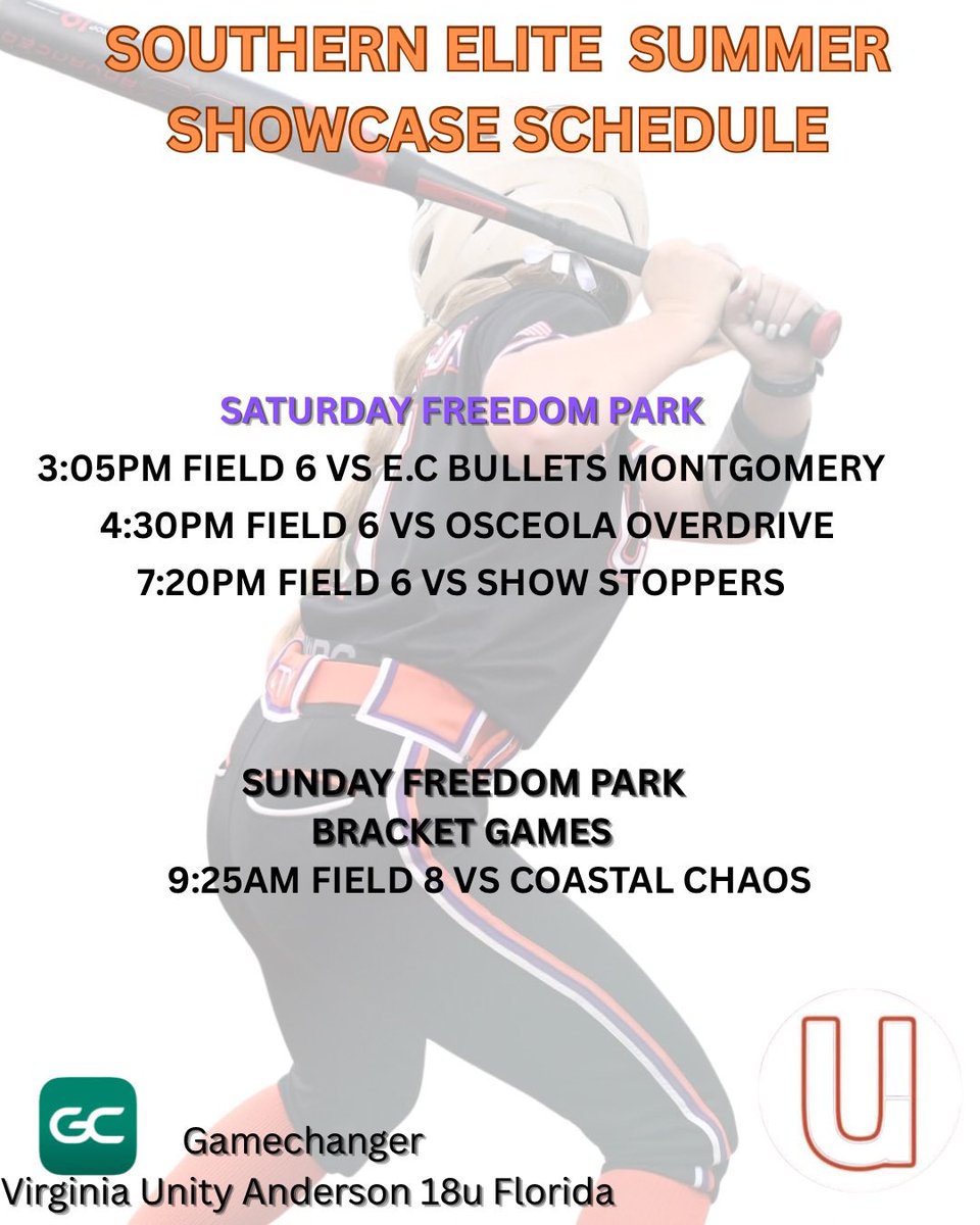 Unity Anderson-HS (@unityandersonhs) on Twitter photo First event of the Summer! Glad to be back on the fields!!๐๐งก๐ค๐ฅ๐ฅ๐ช๐ป๐๐ป
<a href="/VAUnitySB/">Unity Softball</a> First event of the Summer! Glad to be back on the fields!!๐๐งก๐ค๐ฅ๐ฅ๐ช๐ป๐๐ป
<a href="/VAUnitySB/">Unity Softball</a>