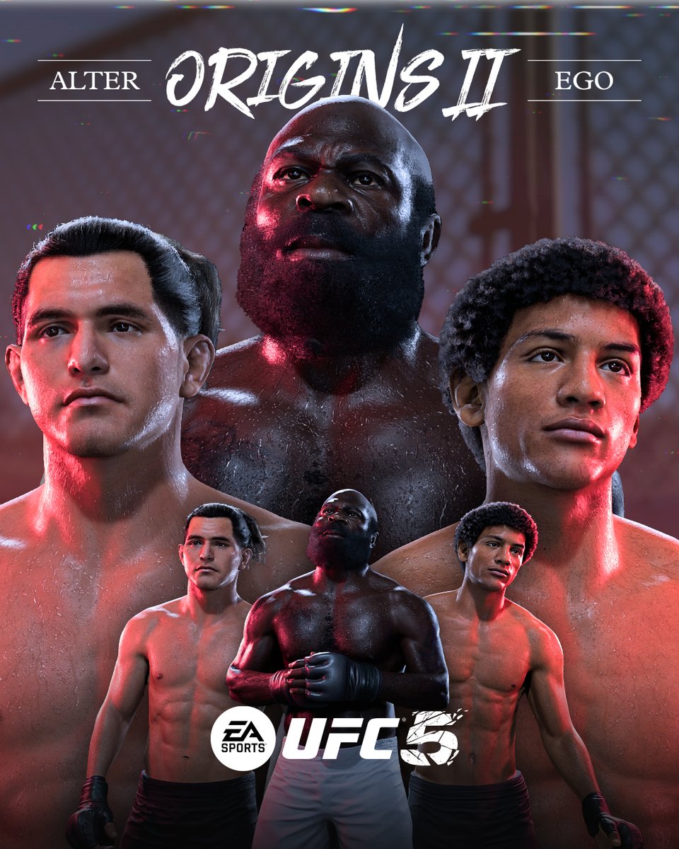 Before the big stage, it started with backyard brawls in Florida🌴🐊

𝐀𝐋𝐓𝐄𝐑 𝐄𝐆𝐎: 𝐎𝐑𝐈𝐆𝐈𝐍𝐒 𝐈𝐈
🤜2003 Kimbo Slice 
🤜2003 Jorge MasvidalL 
🤜 2006 Alex Caceres

Now playable in #UFC5🎮