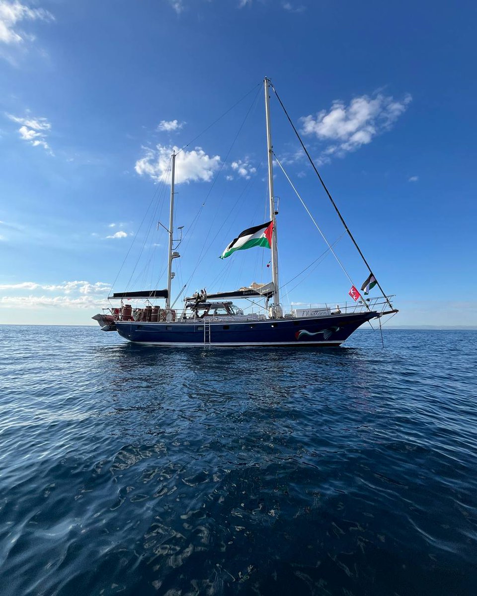 #AllEyesOnMadleen ses ver destek ol.
Bu gemi #Gazze ye ulaşmalı.