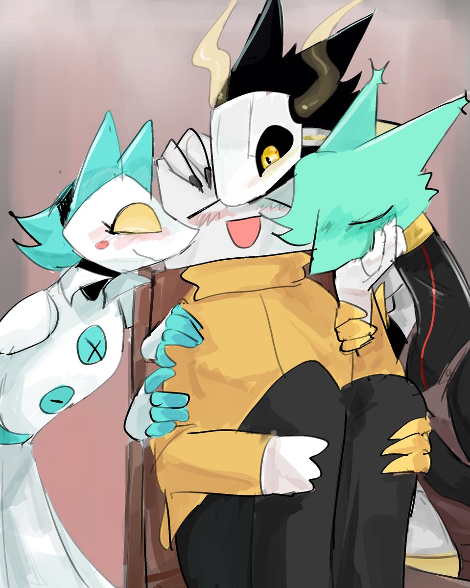 Murace4's tweet image. happy birthday chat.

drawing my simped char