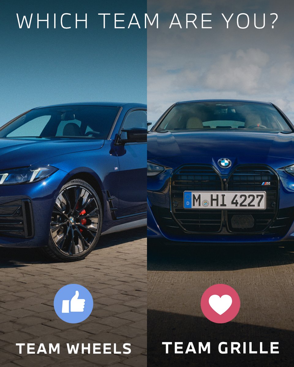 FieldsBMWWP's tweet image. Team wheels OR Team grille? The BMW M440i xDrive. | #THEM4 #BMW #M4