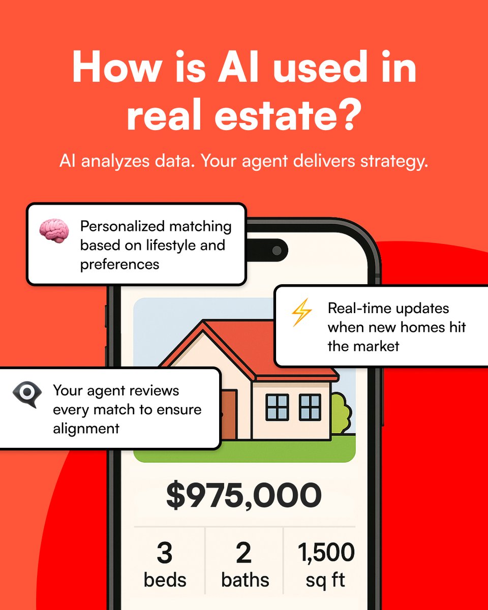 _TurboHome's tweet image. Our agents use AI to help you buy smarter. 🤖🏡
From finding better-fit homes to spotting hidden risks, TurboHome combines tech + expertise to make every step clearer, faster, and more confident.
🔍 Learn how: turbohome.live/real-estate-ai