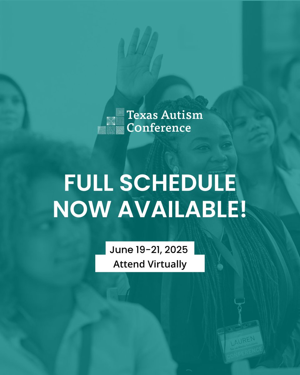 TXSPEDSupport's tweet image. This year’s Texas Autism Conference schedule is now live! Join virtually for real-time skill-building, and expert feedback. Registration closes June 12. spedsupport.tea.texas.gov/learning-libra…