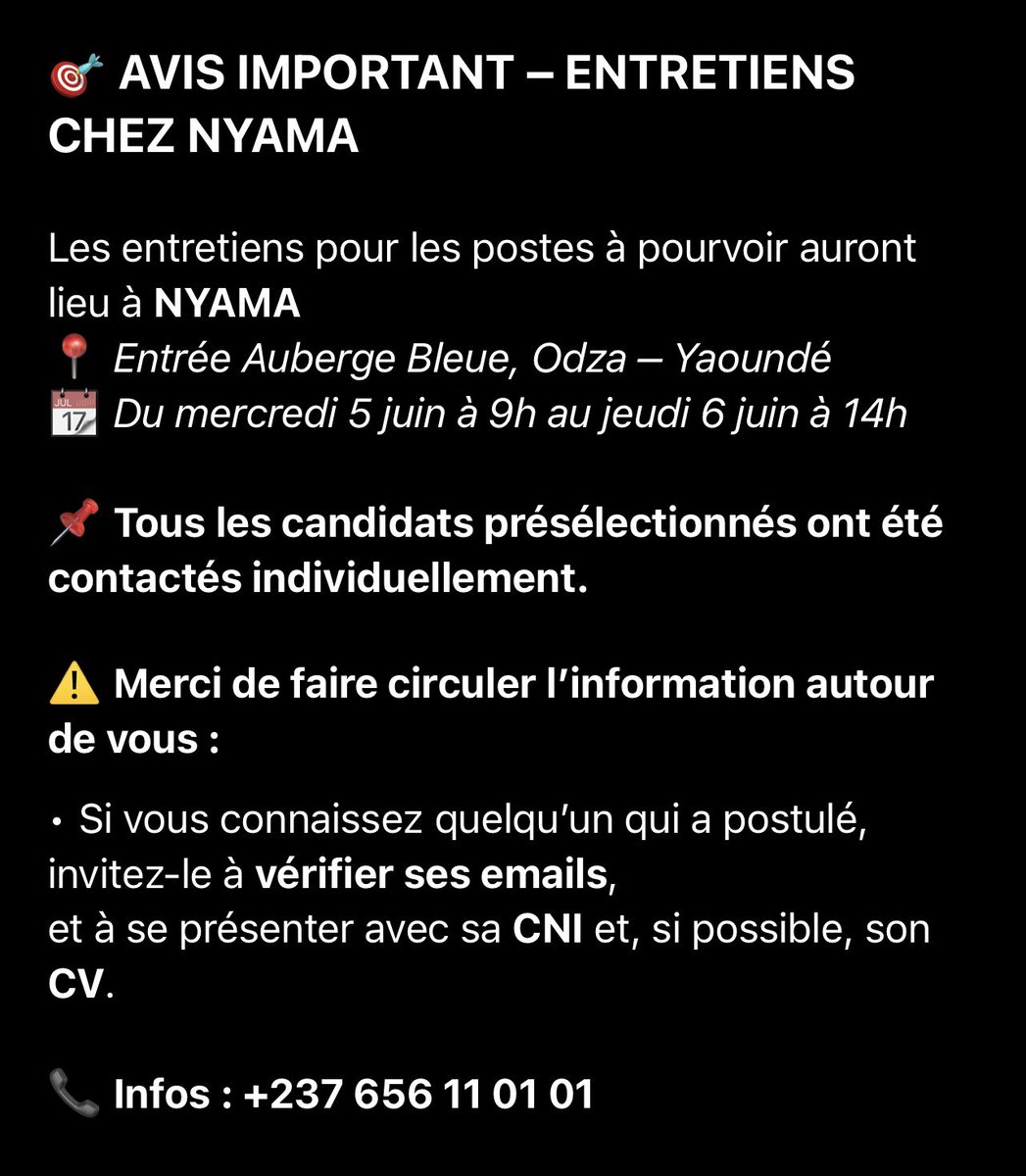 #NYAMA <a href="/NyamaLounge/">Nyama</a>