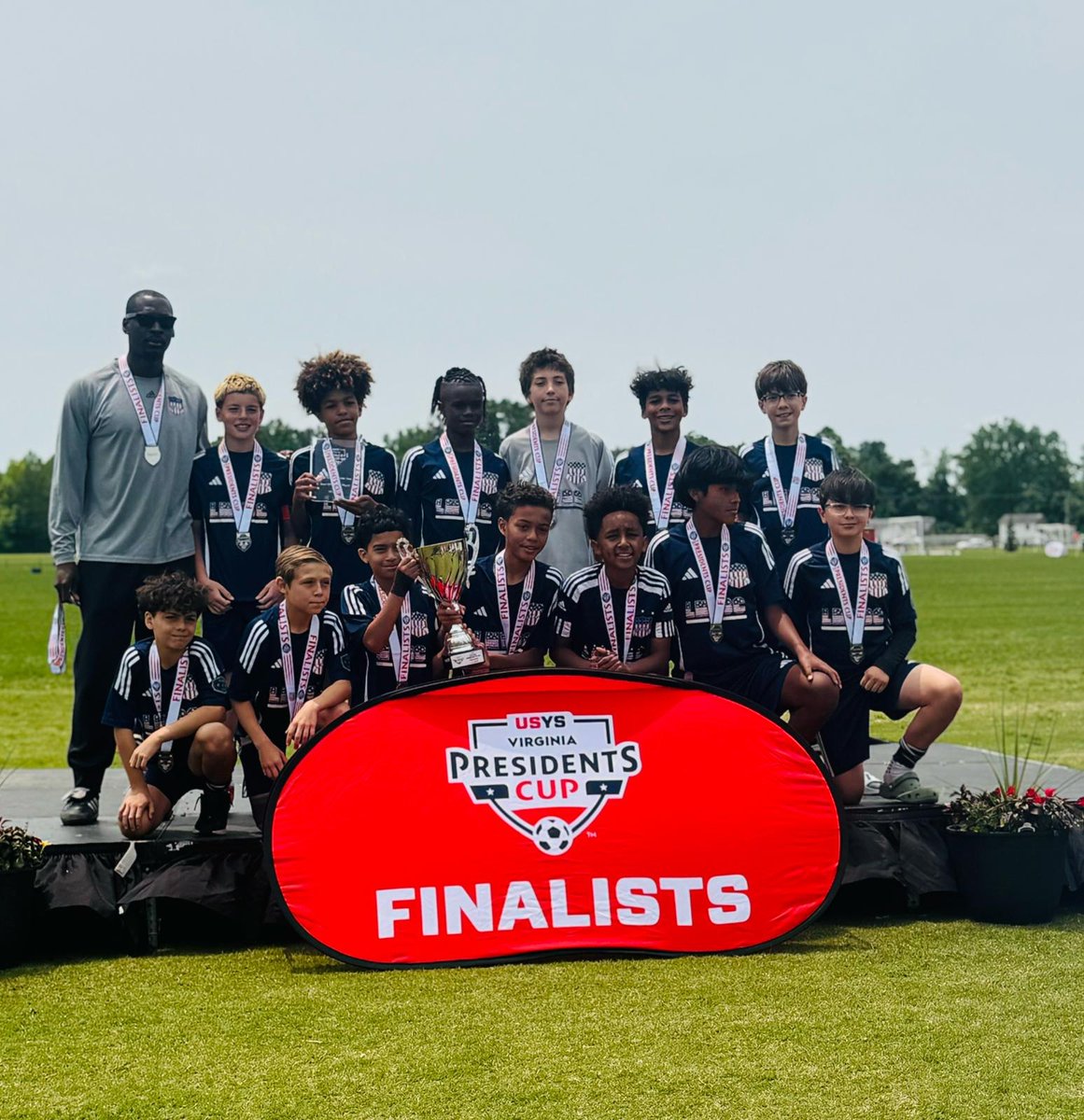 👏 Congrats to Coach Lem and the 2013B Pre-ECNL team — Presidents Cup Finalists! A strong run and great team effort all around. Well done, boys!

#PresidentsCup
#Finalists
#TeamEffort