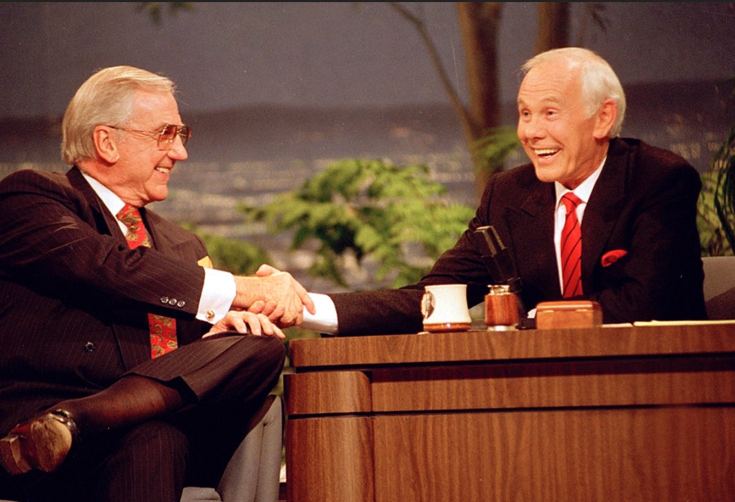 NikkiPreston107's tweet image. Johnny Carson had the greatest late night show in TV history -
The Tonight Show
