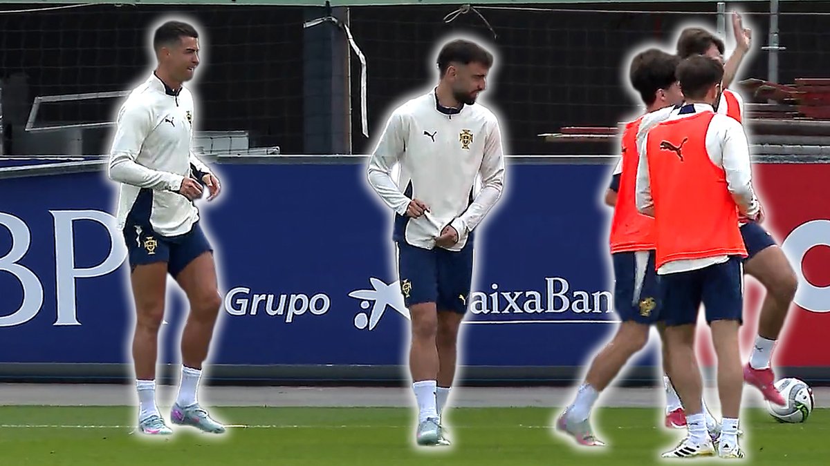🚨 NEW YOUTUBE VIDEO 🚨

Bruno Fernandes and Cristiano Ronaldo | Portugal train ahead of Germany Nations League semi-final 🏆

👉 youtu.be/KfV86ZPjg_Q