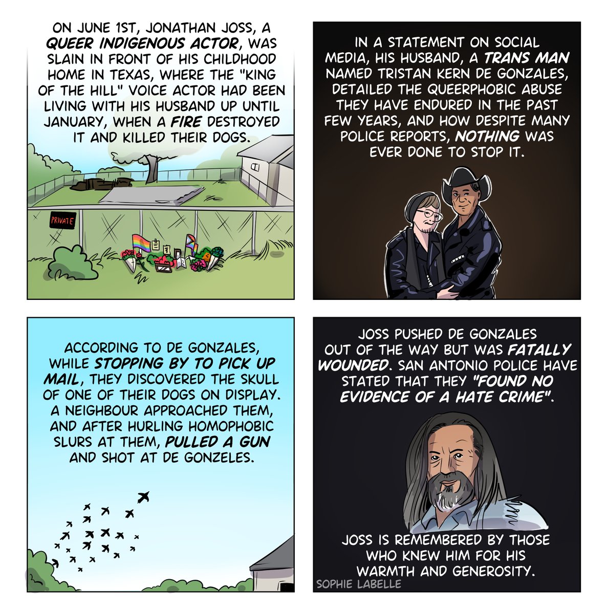 AssignedMale's tweet image. RIP Jonathan Joss (December 22nd 1965 - June 1st 2025).