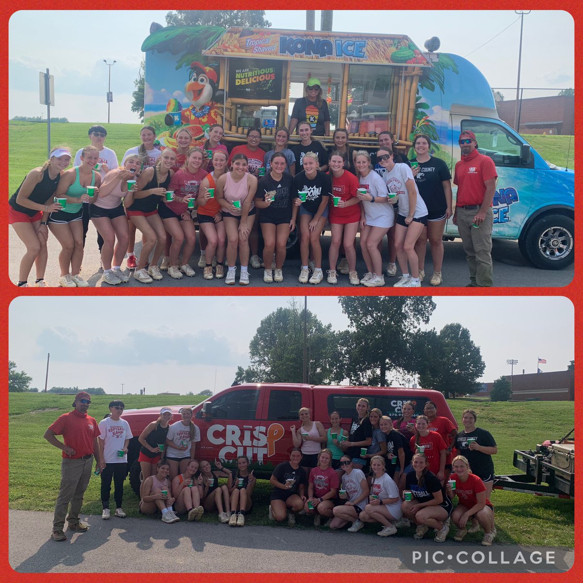 Thanks to Crisp Cuts for providing our cooling off station today!
