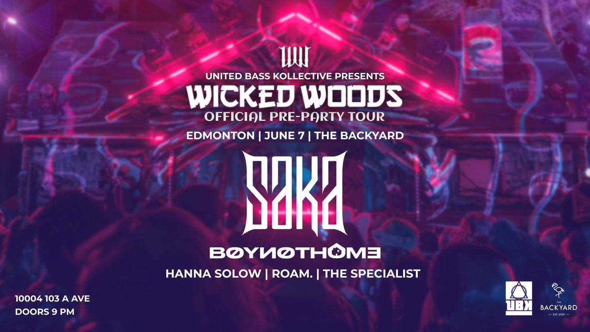 EDMONTON THIS SATURDAY. 

First time in Edmonton 😈 
Stoked to be on direct support for the legend <a href="/soundslikesaka/">saka</a>