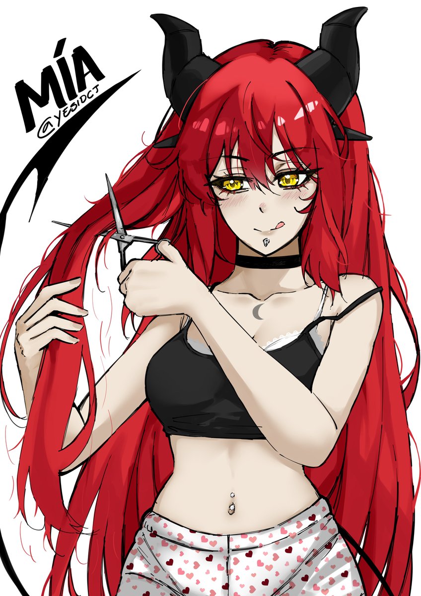 Yesidcj's tweet image. | Mía - OC Demon|
He vuelto y con eso, Mía tendrá un cambio de look en su proxima aparición :> #drawing #draw #art #female #sucubu #art #digital
