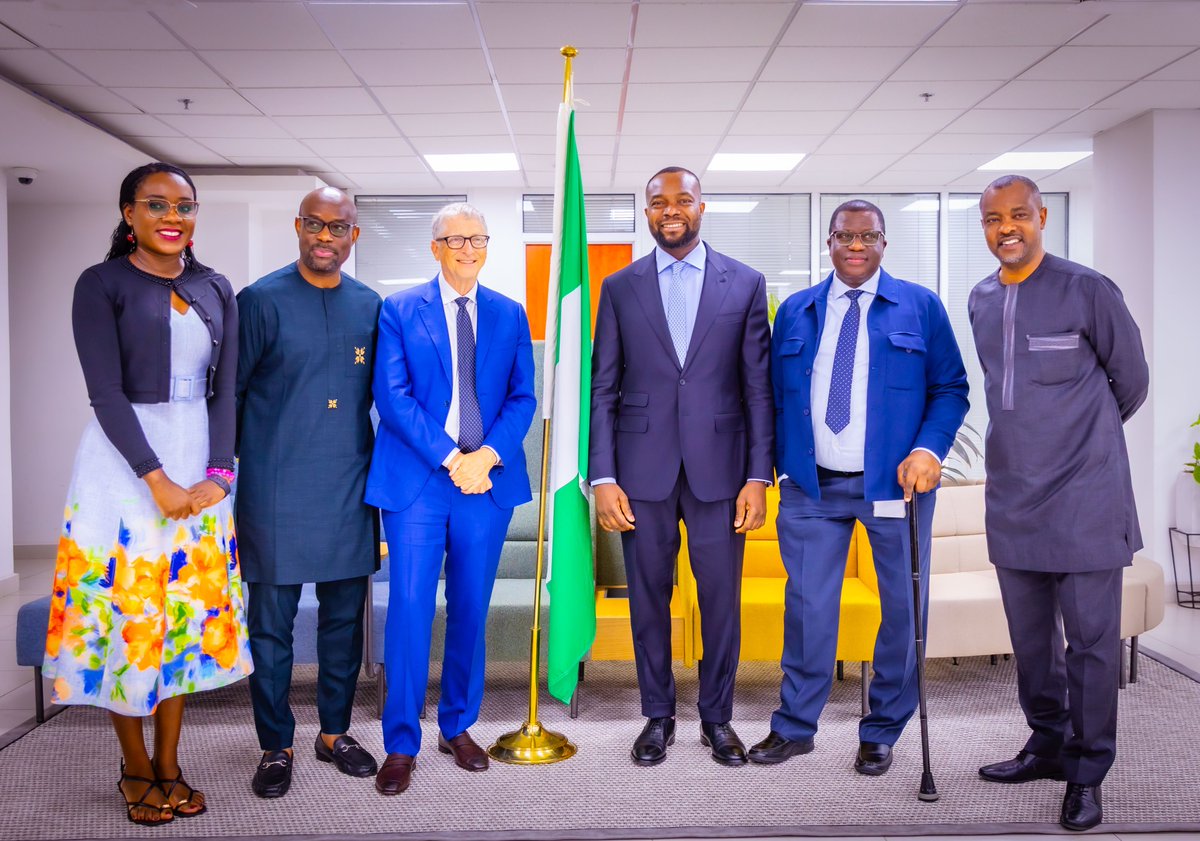 Rachel Sibande🇲🇼 🇿🇦 🇰🇪 (@rachelsibande) on Twitter photo Big milestone today: <a href="/gatesfoundation/">Gates Foundation</a> signed an MoU with the Government of Nigeria to launch the
🇳🇬 #ArtificialIntelligence Scaling Hub, committing up to $7.5M to scale Artificial Intelligence for health, education, agriculture & more. Grateful to Dr. <a href="/bosuntijani/">Dr. 'Bosun Tijani</a> & <a href="/LBSNigeria/">Lagos Business School</a> Big milestone today: <a href="/gatesfoundation/">Gates Foundation</a> signed an MoU with the Government of Nigeria to launch the
🇳🇬 #ArtificialIntelligence Scaling Hub, committing up to $7.5M to scale Artificial Intelligence for health, education, agriculture & more. Grateful to Dr. <a href="/bosuntijani/">Dr. 'Bosun Tijani</a> & <a href="/LBSNigeria/">Lagos Business School</a>