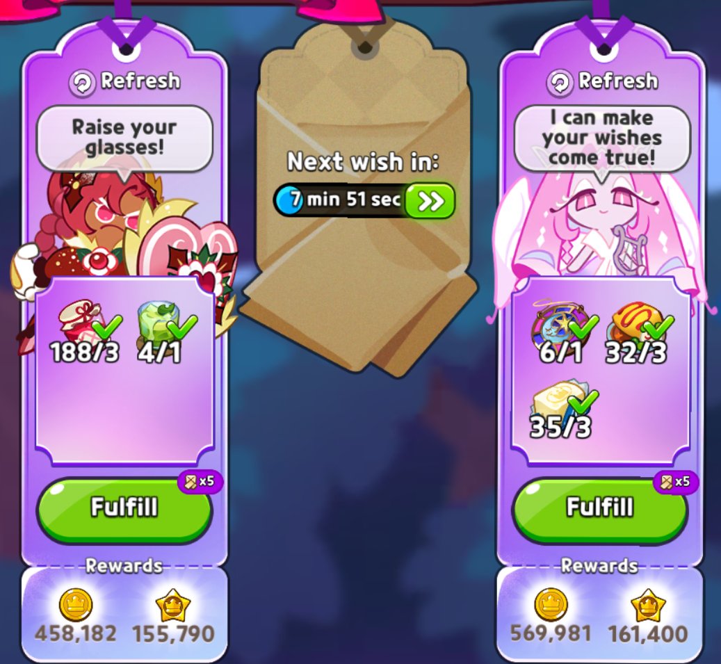 KalibHi's tweet image. No wishes for you until Friday.