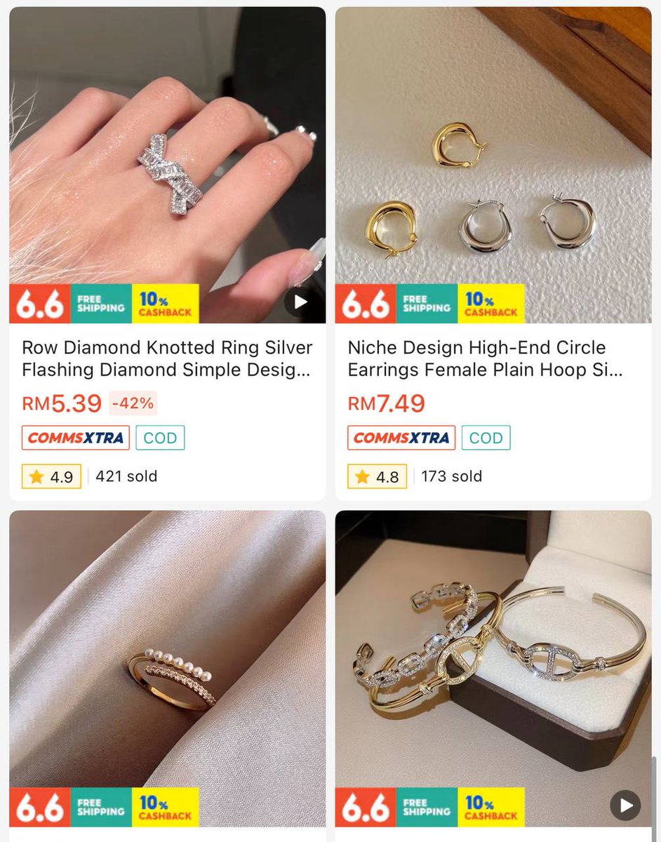 gedungmaya's tweet photo. Jumpa kedai accessories murah2 gila tapi lawa nak mampus😭 

tapi awas bila masuk macam tiada jalan keluar kecuali check out 5 item😇 https://t.co/z2C3ys6pb4