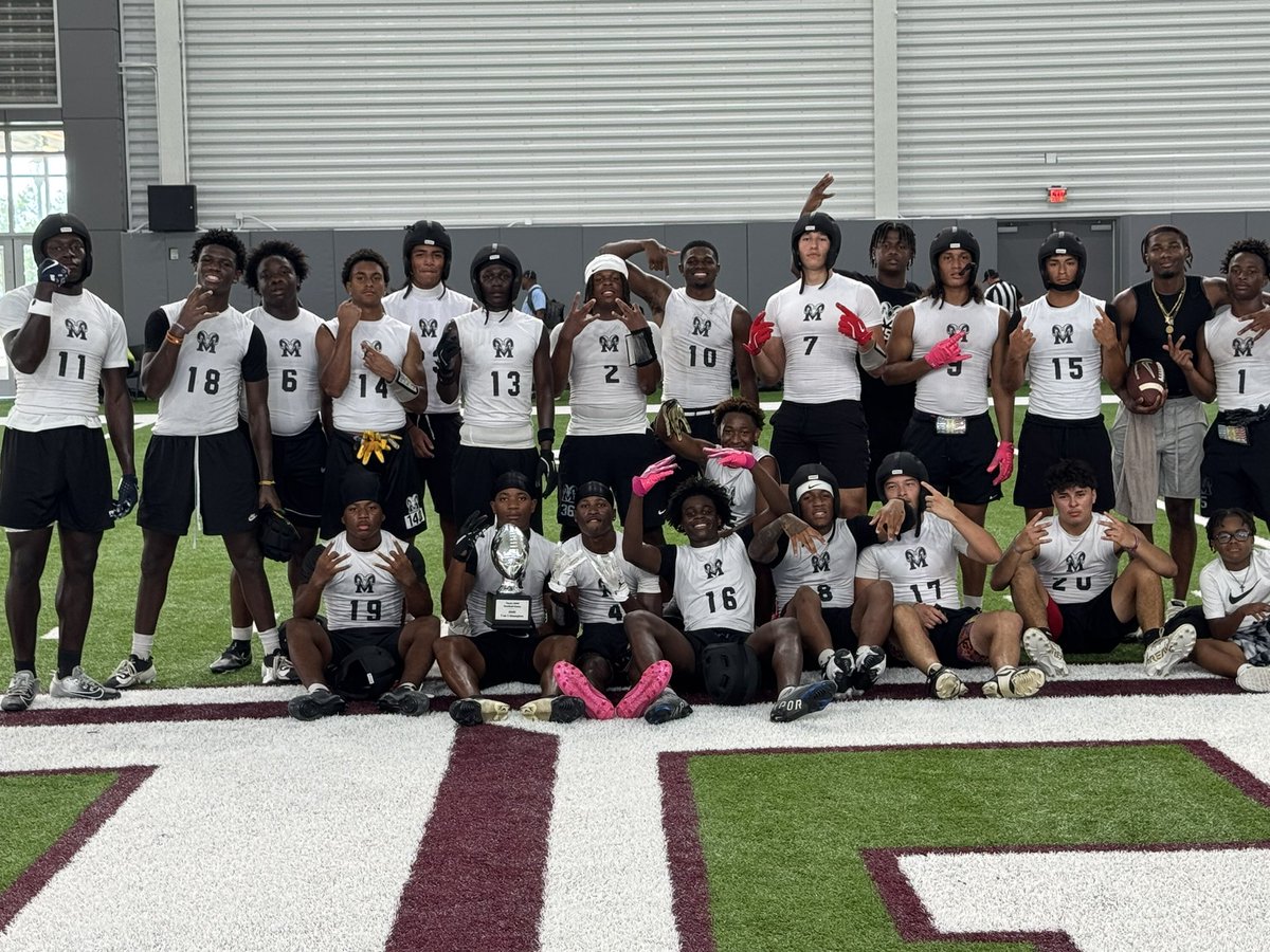 Big shoutout to them CREEK BOYS today for bringing back some hardware from the Texas A&amp;M 7on7 tournament! Finished 4-2 on the day while battling through a ton of adversity! 

WE ARE #CreekMayde