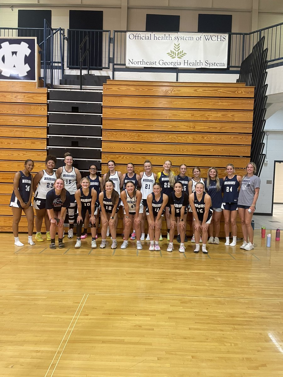 White County Lady Warriors (@whiteco_wbb) on Twitter photo Love this group! Our 25-26 Lady Warriors have brought it these first two days of practice! Gonna need to buckle upβ¦ itβs going to be a fun ride! π₯π
#ItsInOurDNA
<a href="/KyleSandy355/">Kyle Sandy</a> <a href="/BlitzSportsGA/">π
±π
»π
Έππ</a> <a href="/BTS_Report/">Baseline To Sideline(Ξ©ΟΟ)</a> <a href="/northgareport/">Adrian | Ken</a> <a href="/WDUNSports/">AccessWDUN Sports</a> Love this group! Our 25-26 Lady Warriors have brought it these first two days of practice! Gonna need to buckle upβ¦ itβs going to be a fun ride! π₯π
#ItsInOurDNA
<a href="/KyleSandy355/">Kyle Sandy</a> <a href="/BlitzSportsGA/">π
±π
»π
Έππ</a> <a href="/BTS_Report/">Baseline To Sideline(Ξ©ΟΟ)</a> <a href="/northgareport/">Adrian | Ken</a> <a href="/WDUNSports/">AccessWDUN Sports</a>