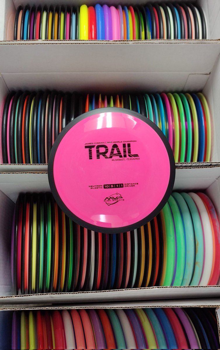Just received a bunch of MVP discs. Huge restock coming in the next day or two!