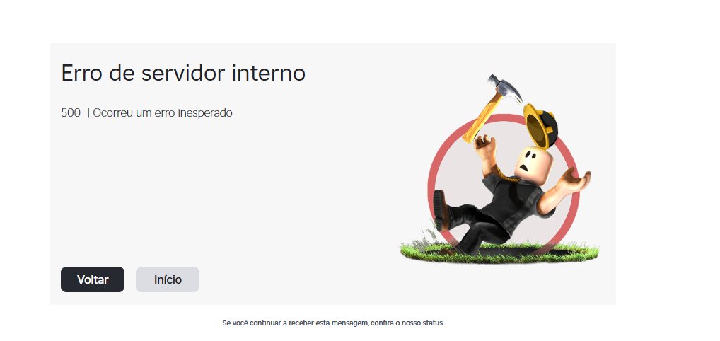 roblox tá caindo pra vcs?