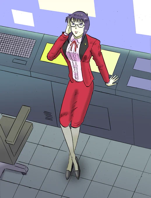 #無言で眼鏡娘をあげる見た人もやる