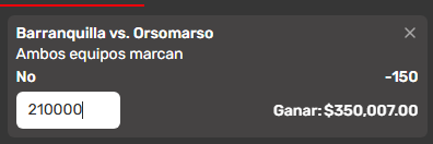 🎫:MATIAS BETS

📑; DERECHA STAKE 100
💵: 210000
⚽🇨🇴:
LIKE ❤️PARA COBRAR TODOS JUNTOS☘️🔁