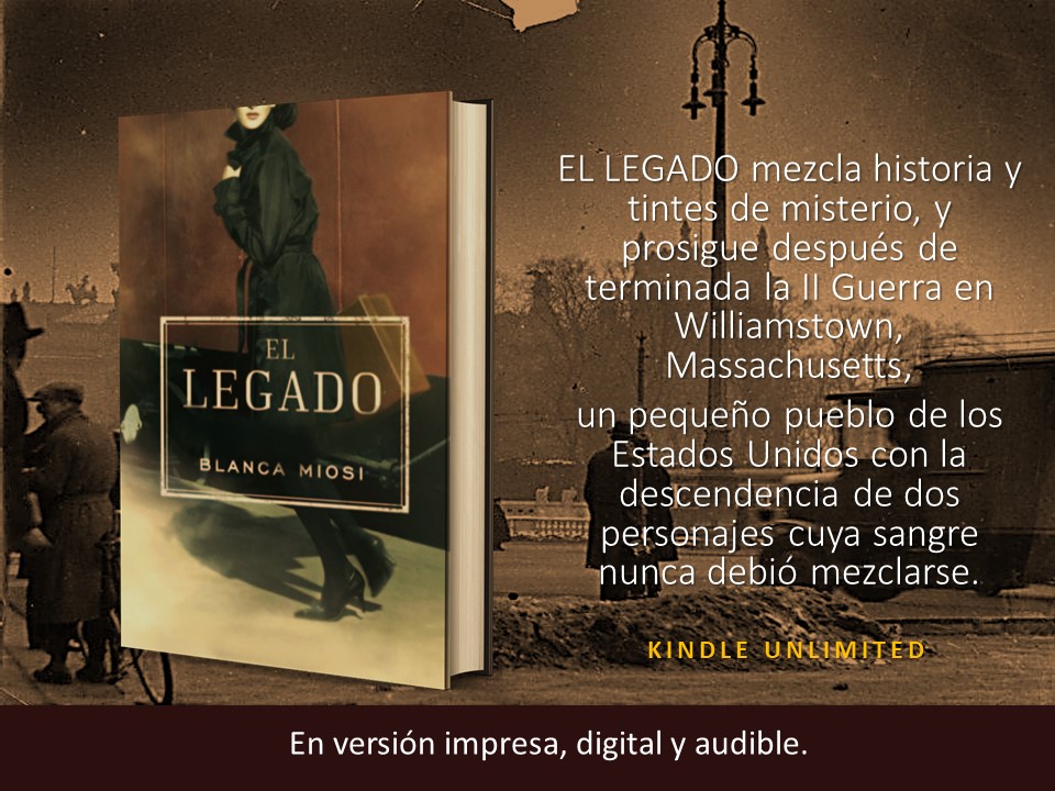 EL LEGADO, 416 páginas de historia ¿Qué pedirías si te concedieran un deseo? viewBook.at/B005BYX77I  #Miami #Atlanta #Seattle #Chicago #Boston #Orlando #Santiago #Montevideo