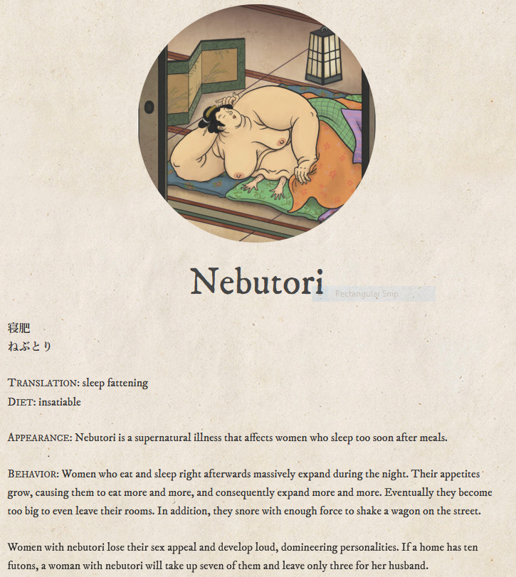 was looking up yokai and how come nobody ever fucking told me about this one

and how do we get this in monogatari, need senjougahara and hanekawa to fall prey to this