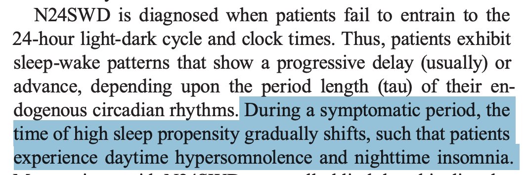 BrandonLuuMD's tweet image. Think circadian biology doesn’t matter?

Ask someone with Non–24-Hour Sleep-Wake Rhythym Disorder.

Actually... don’t. They’re too busy trying to function in a world that runs on a clock they can’t follow.