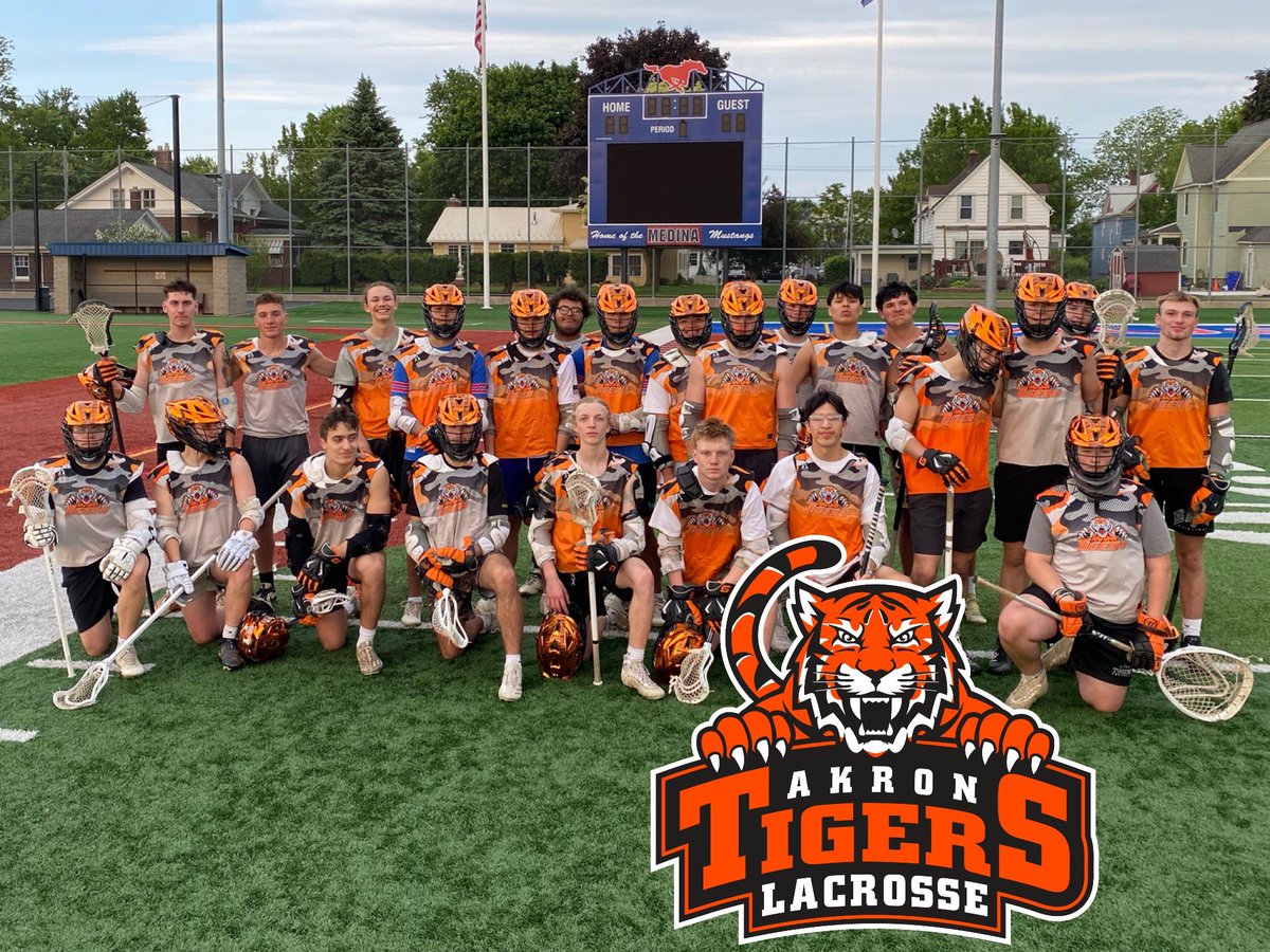 Akron Tigers Lax (@laxtigers) on Twitter photo Thank you to our neighbors, <a href="/MedinaSports/">Medina Mustangs</a> for allowing us to practice on their turf Monday night! Thank you to our neighbors, <a href="/MedinaSports/">Medina Mustangs</a> for allowing us to practice on their turf Monday night!