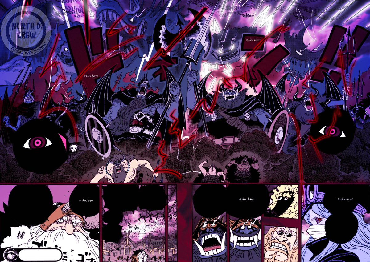 NorthDCrew's tweet photo. #ONEPIECE1150 Domi Reversi página 11 por https://t.co/dGqe1YedRf. TAGS: #Elbapharc #Imunko #GIGANTS #mangacoloring #onepiecefullcolor #ONEPIECE1150SPOILERS #NDC2Y #EST1085 https://t.co/iHacMkegJB