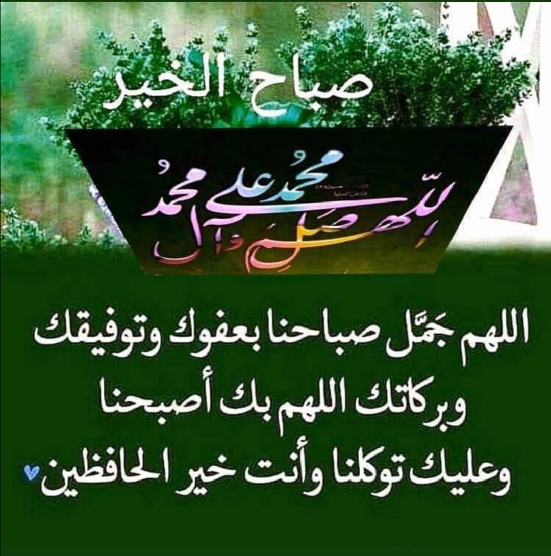 🌸صباح الخير🌸
يجمعنا القدر مع نفوس طيبة .. وقلوب نقية .. تفوح من كتاباتها أزكى الأخلاق .. والأدب .. والإحترام .. وتسطر أقلامها أنقى الكلام .. لتخبرنا برقي أصحابها لهم منّا كل مودة واحترام .. 
🌸صباحكم جميل كجمال قلوبكم🌸