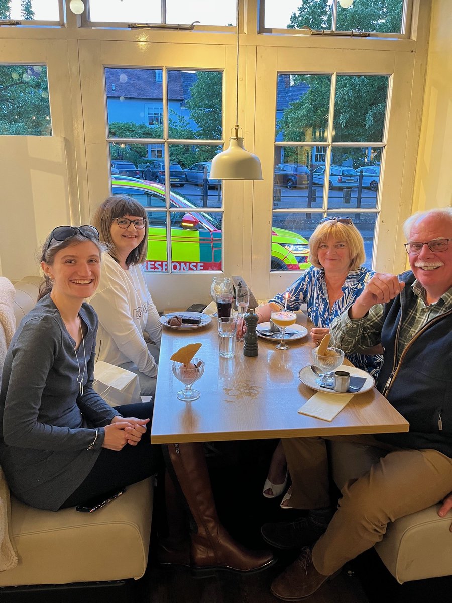 Sue Farrington Smith MBE (@sue070601) on Twitter photo At the end of a lovely birthday, had a lovely supper with Hubby and girls at Prego and was delighted with my surprise martini cocktail and candle in my affogato. Birthday donations to my <a href="/braintumourrsch/">Brain Tumour Research</a> page would be welcomed xxxxx
justgiving.com/page/sue-farri⦠At the end of a lovely birthday, had a lovely supper with Hubby and girls at Prego and was delighted with my surprise martini cocktail and candle in my affogato. Birthday donations to my <a href="/braintumourrsch/">Brain Tumour Research</a> page would be welcomed xxxxx
justgiving.com/page/sue-farriā¦