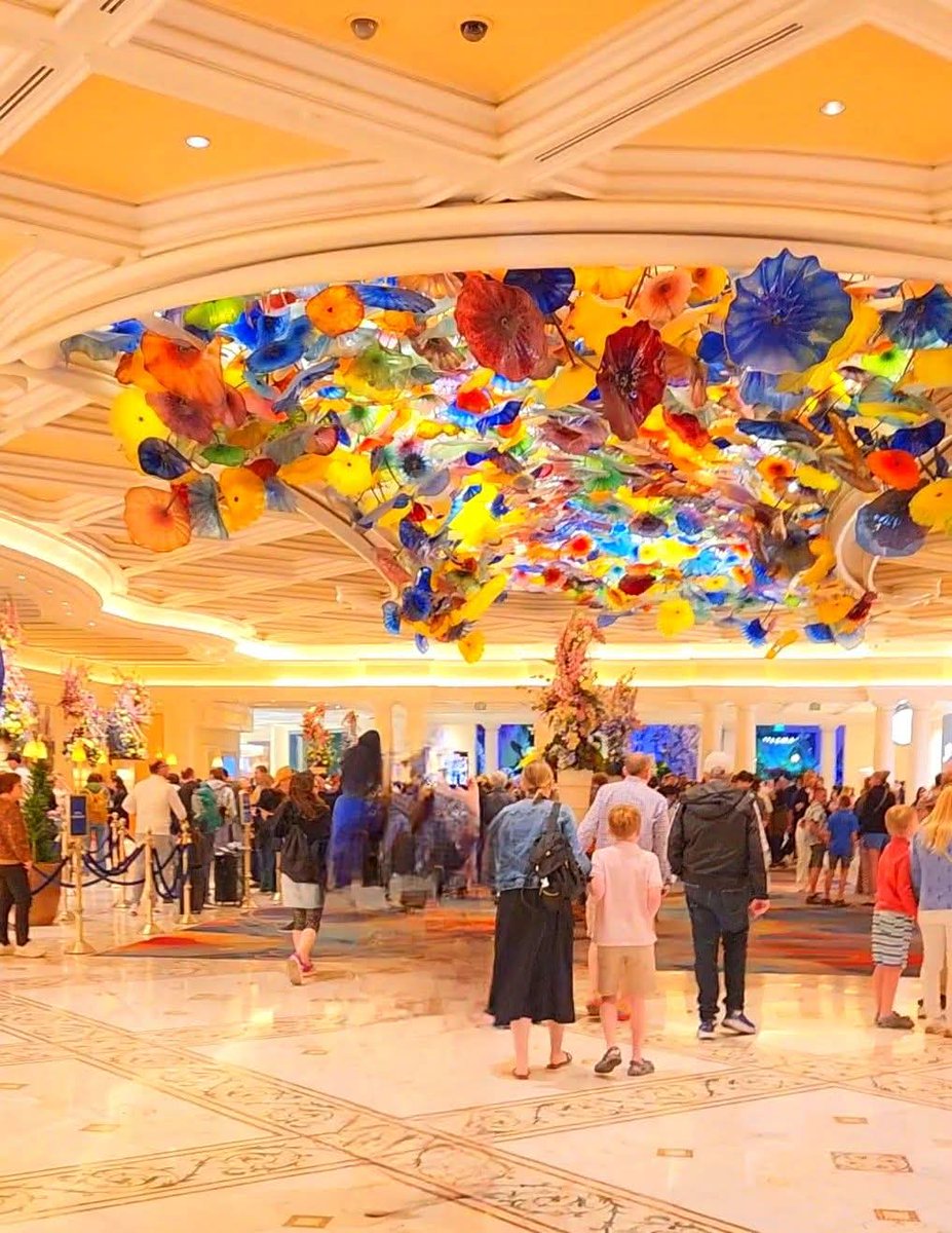 Bellagio Lobby Las Vegas 🤩