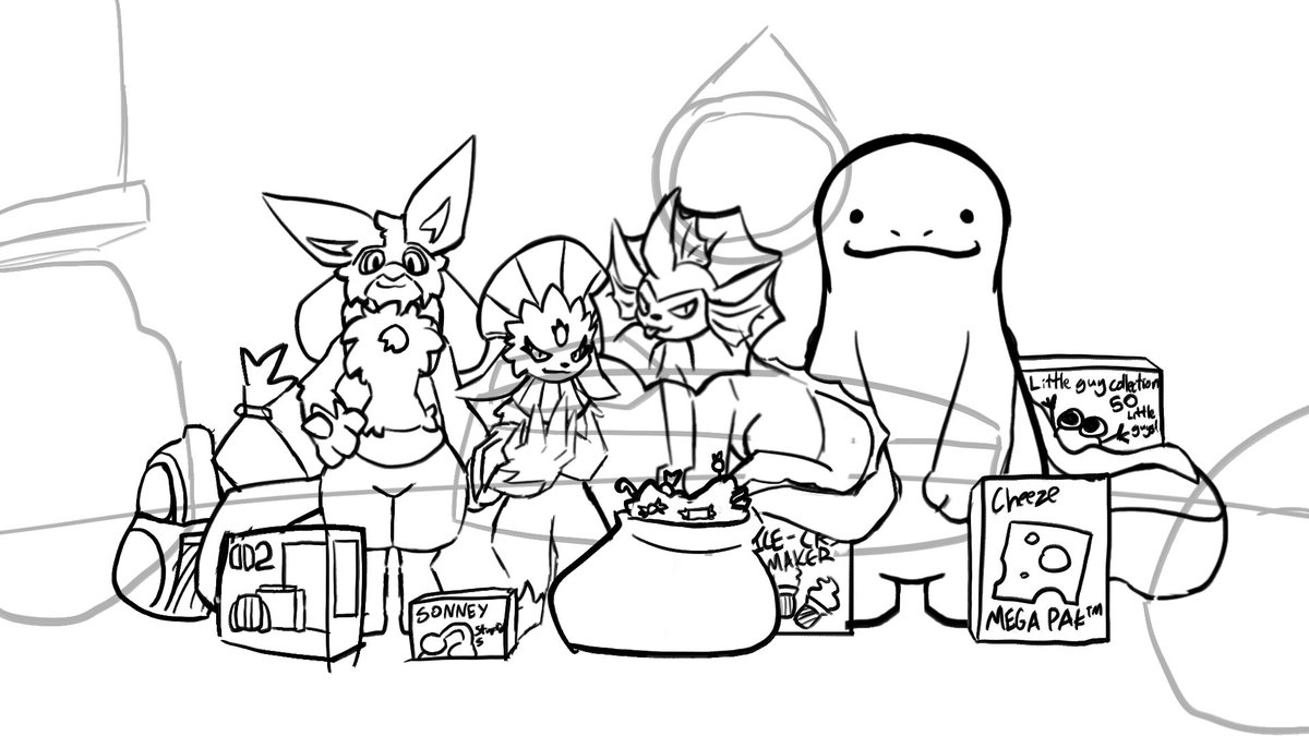 Holeecarolee's tweet image. wip

the gang is completely decked out
