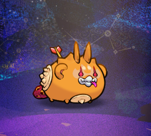 #AwakenedNightmare <a href="/AxieInfinity/">Axie Infinity</a> 
esta es la historia de Coco,una bestia que nunca destacó pero que una noche mágica se transformó , evolucionó¡ Y ahora es el rey de la noche,la cual ilumina con sus ardientes ojos¡
0xdcb6cc49c3e153af29f39434620e29bc51b9e122