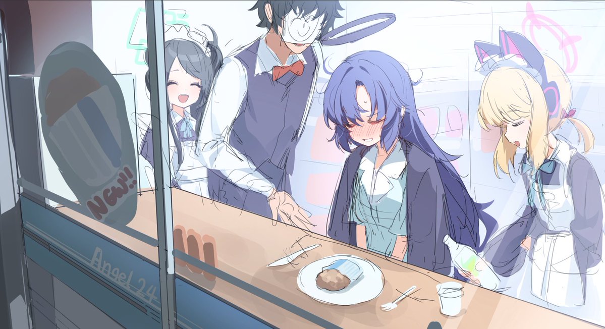 #ブルアカ
fine snacking